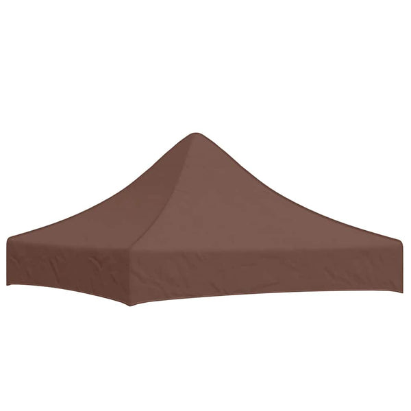 Vidaxl partytentdak 270 g m² 2x2 m bruin