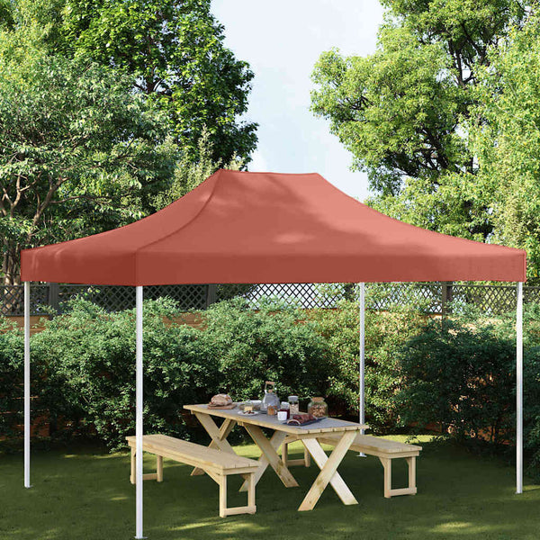 Vidaxl partytentdak 270 g m² 4,5x3 m terracottakleurig
