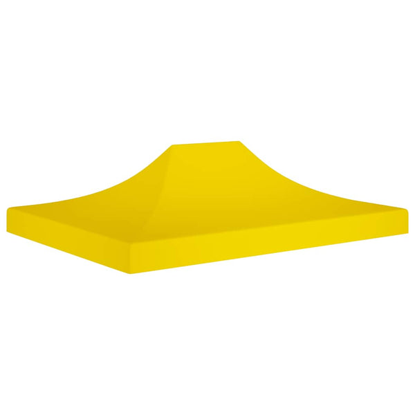 Vidaxl partytentdak 270 g m² 4,5x3 m geel