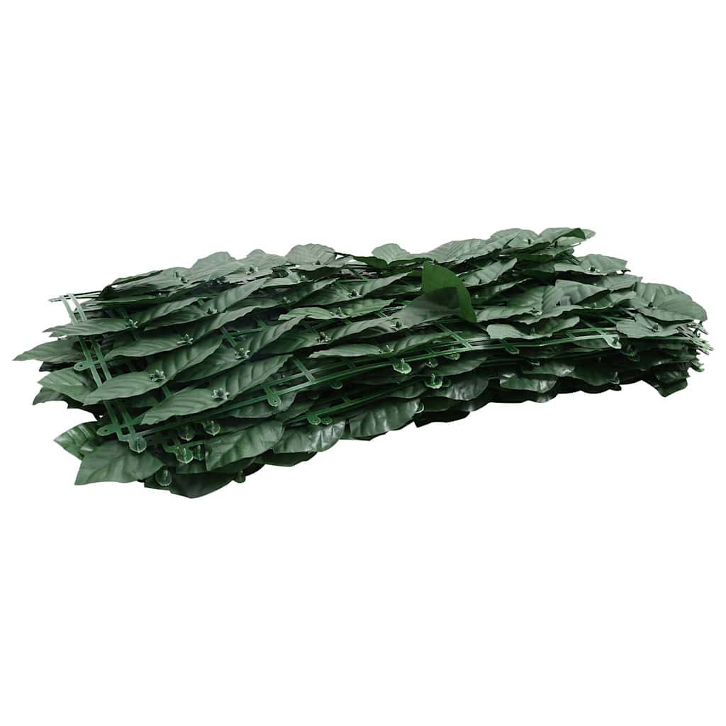 Vidaxl balkonscherm met donkergroene bladeren 300x75 cm