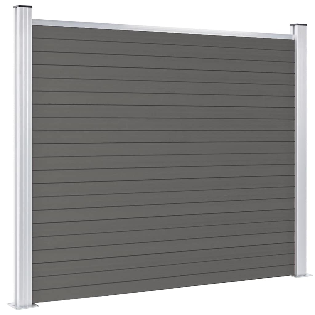 Vidaxl beschermpaneel 180x146 cm hkc grijs