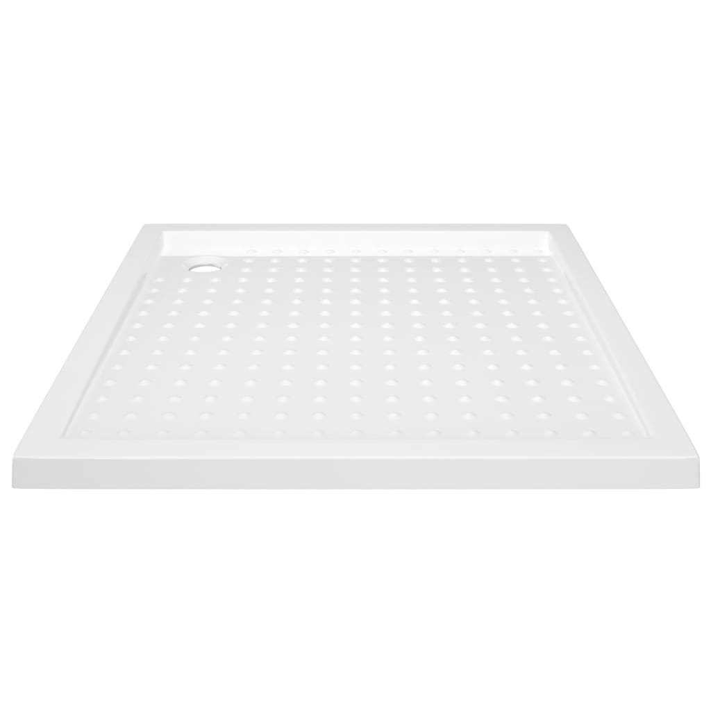 Vidaxl douchebak met noppen 90x90x4 cm abs wit