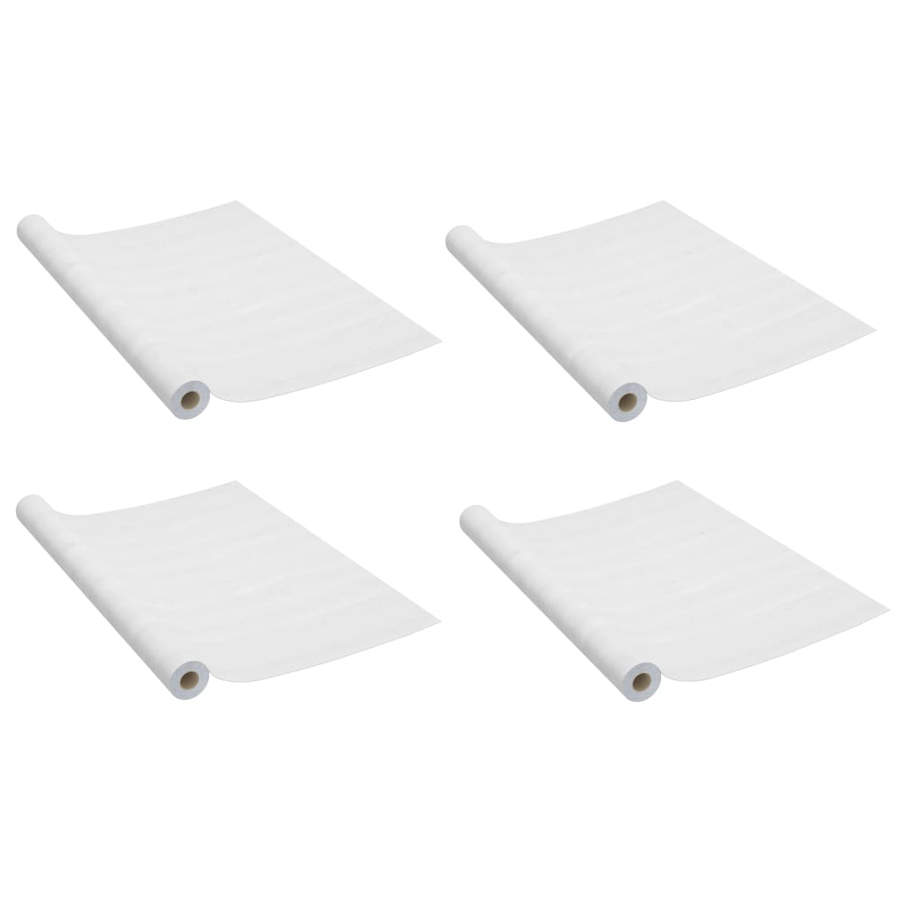 VidaXL Deurfolies zelfklevend 4 st 210x90 cm PVC zonderkleurig