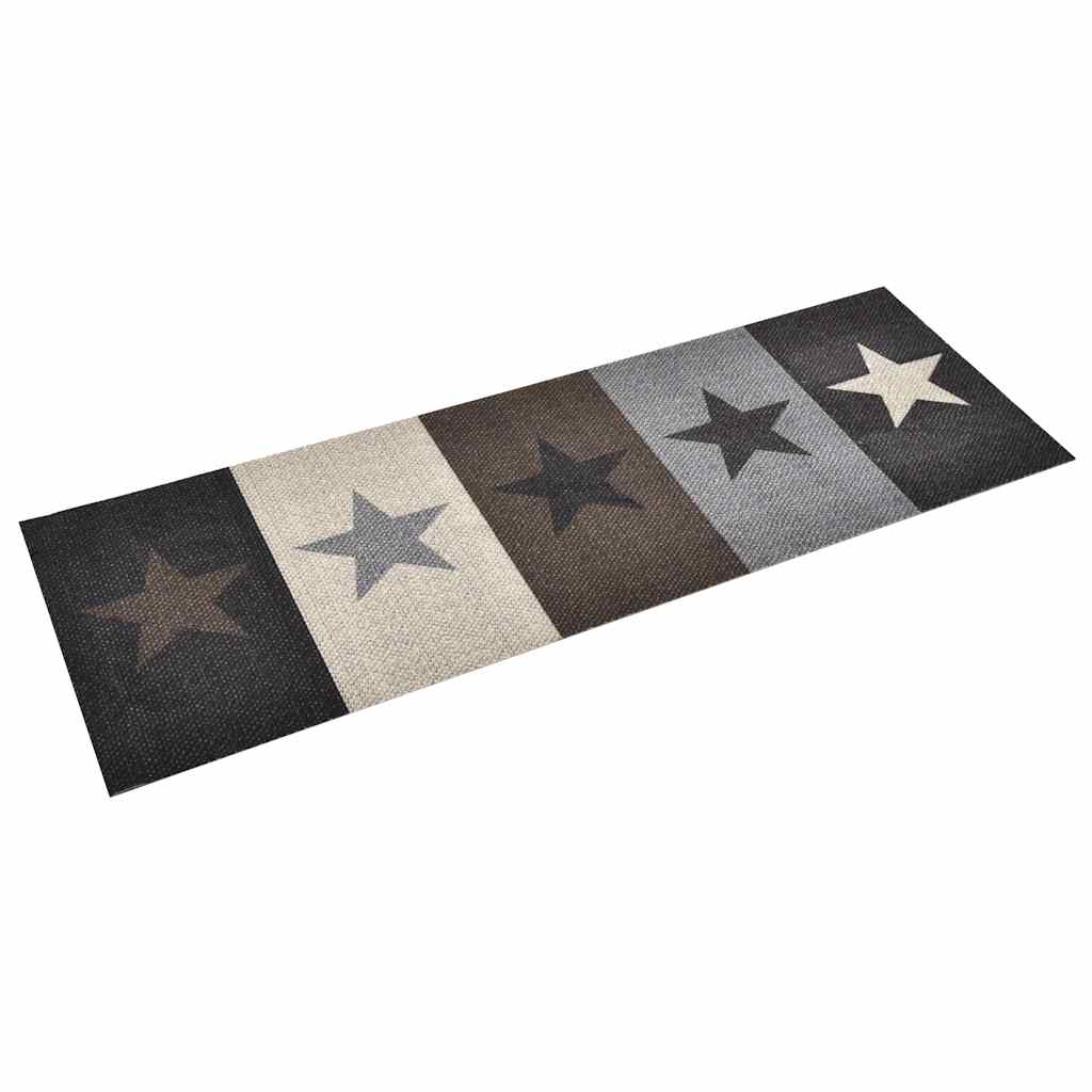 Vidaxl keukenmat wasbaar sterren 60x180 cm