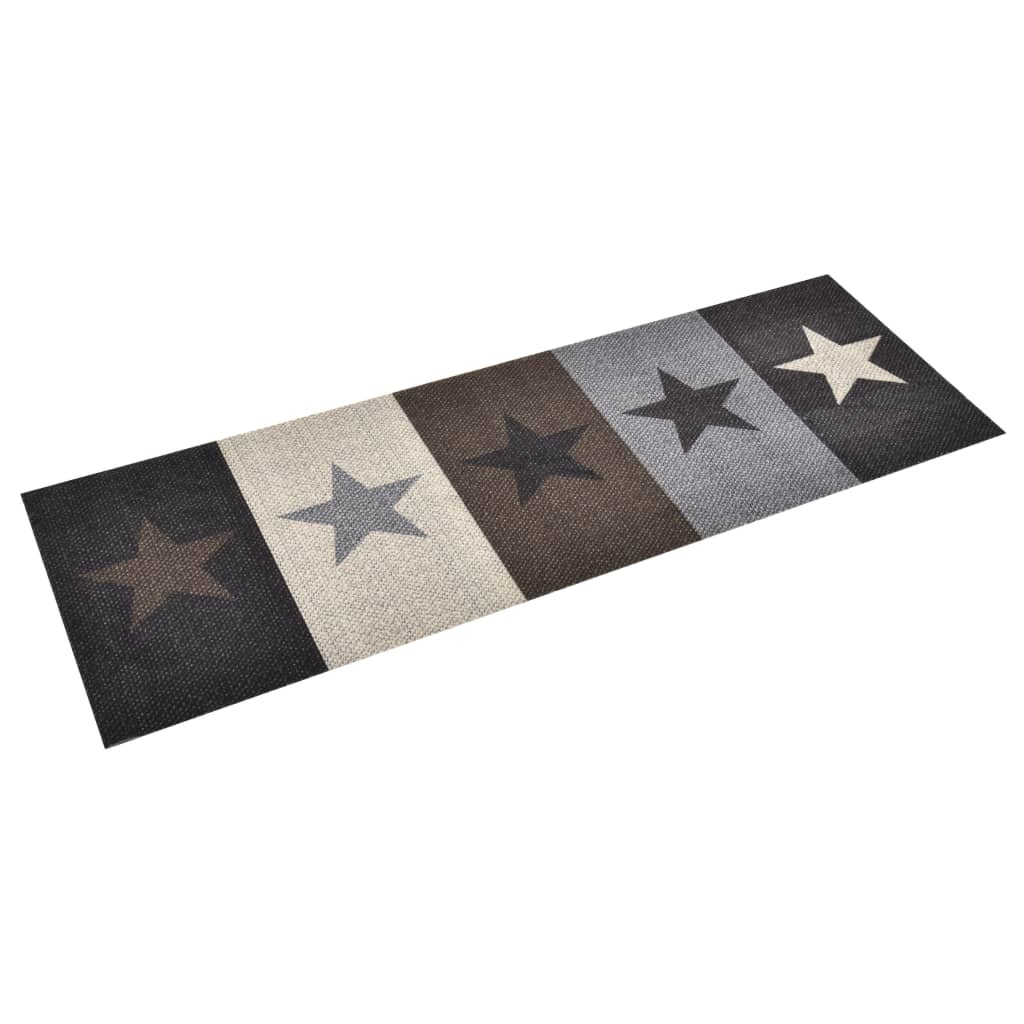 Vidaxl keukenmat wasbaar sterren 60x300 cm