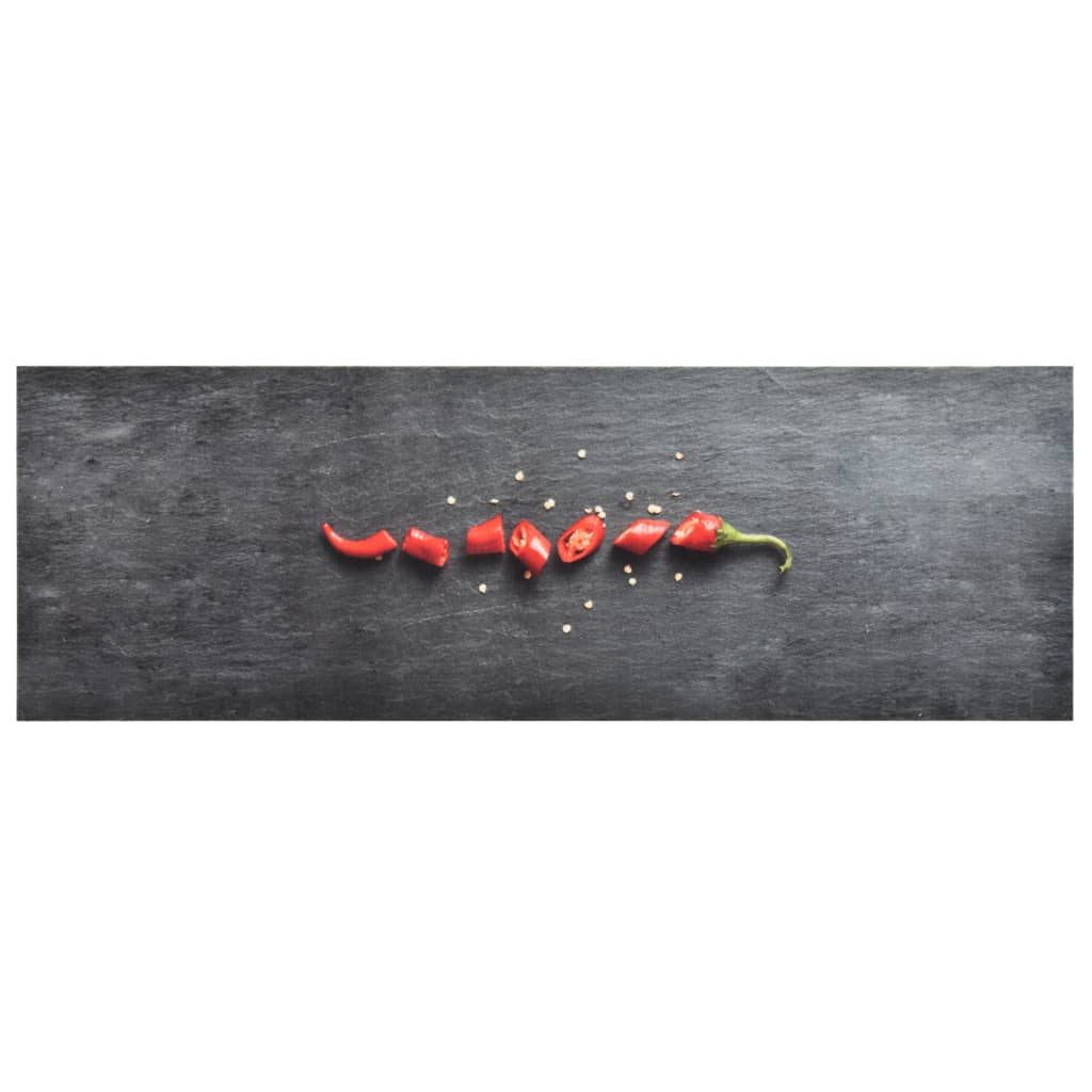 Vidaxl keukenmat wasbaar peper 60x300 cm
