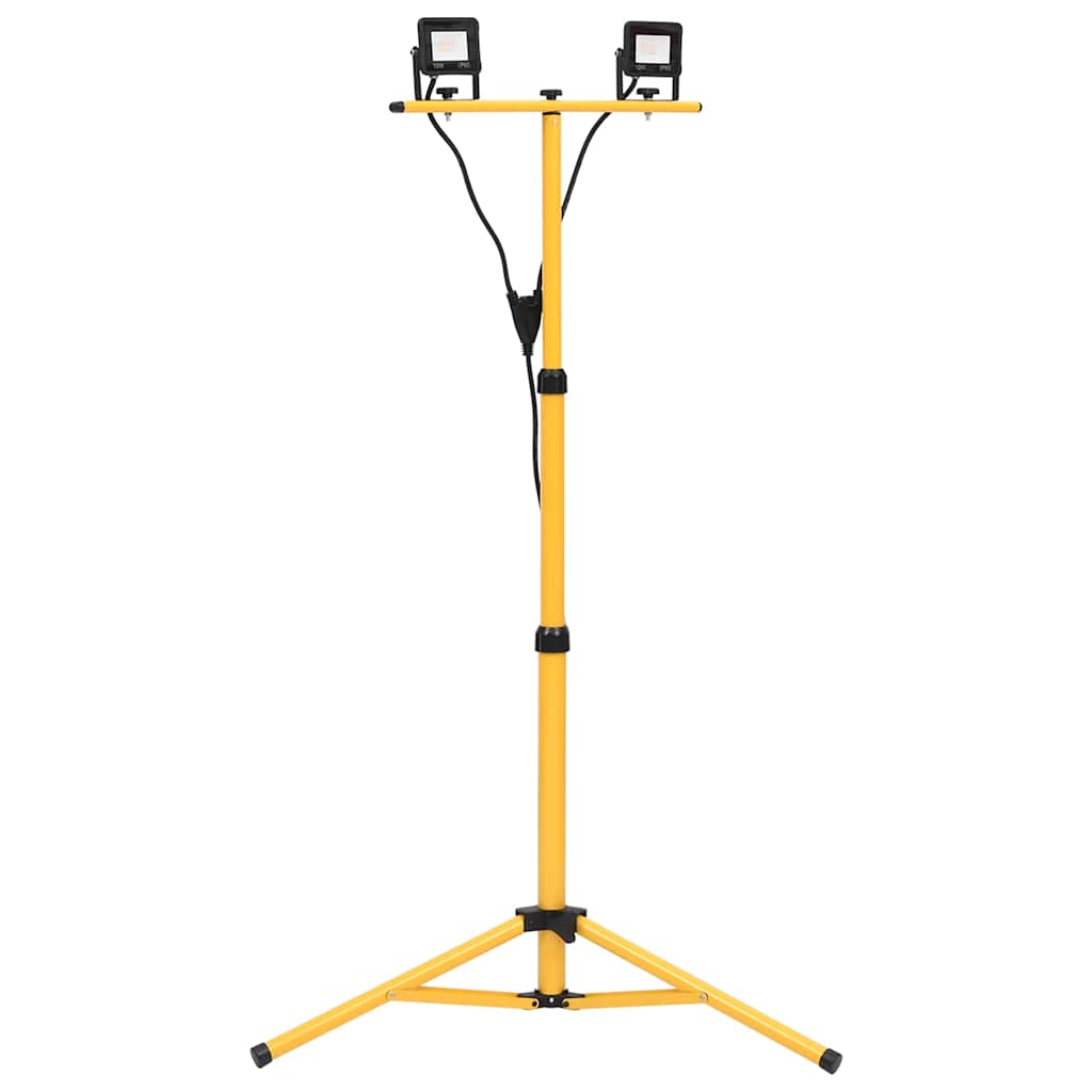 Vidaxl spot met statief led 2x10w koudwit