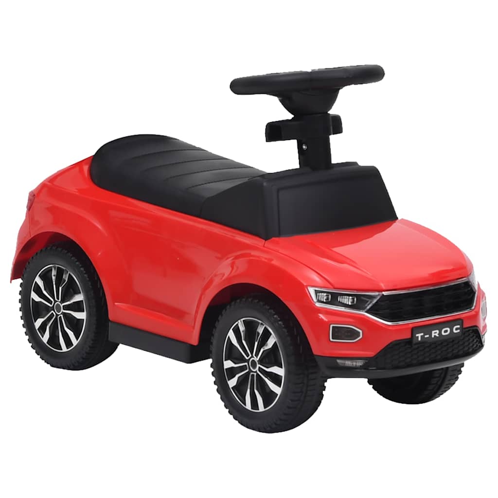 Vidaxl loopauto volkswagen t-roc rood