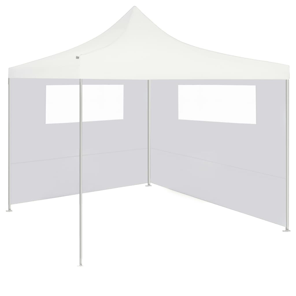 Vidaxl prieelzijwand met ramen 6x2m wit