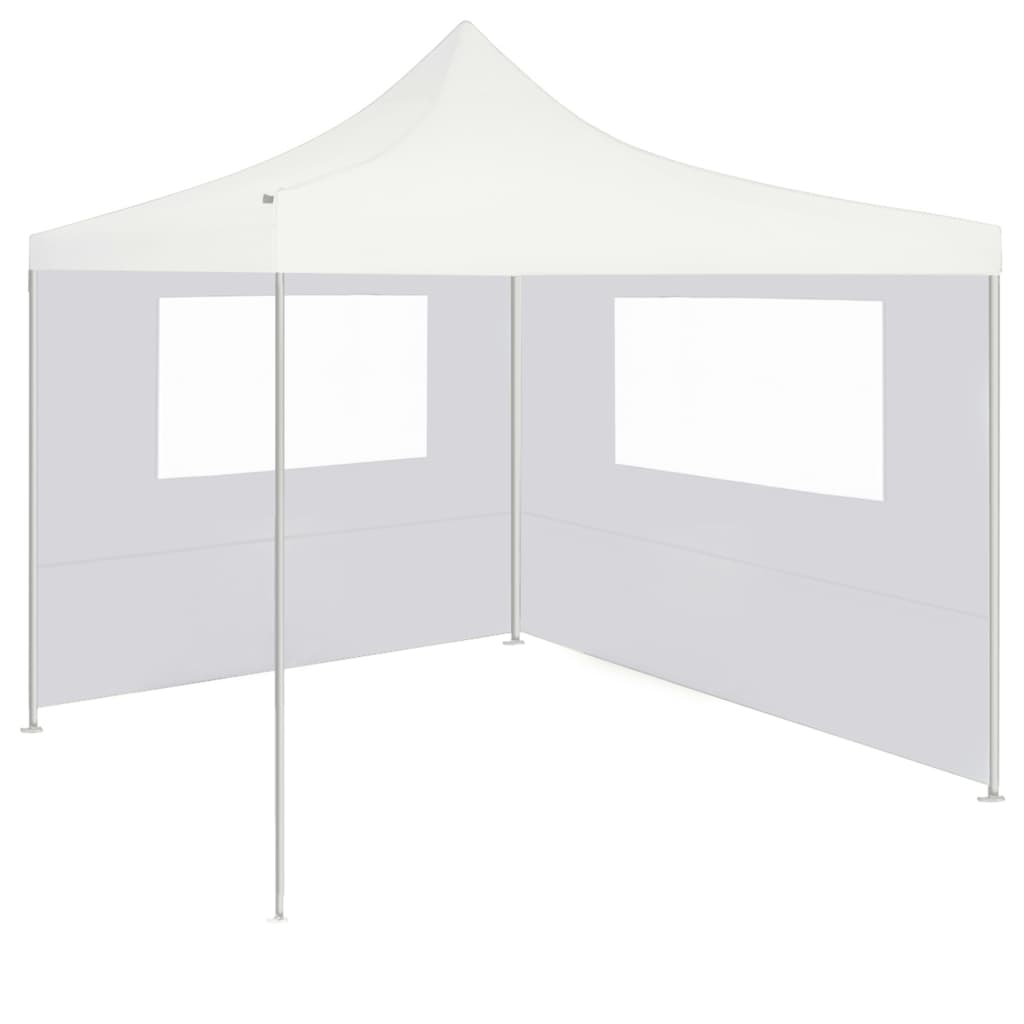 Vidaxl prieelzijwand met ramen 4x2m wit