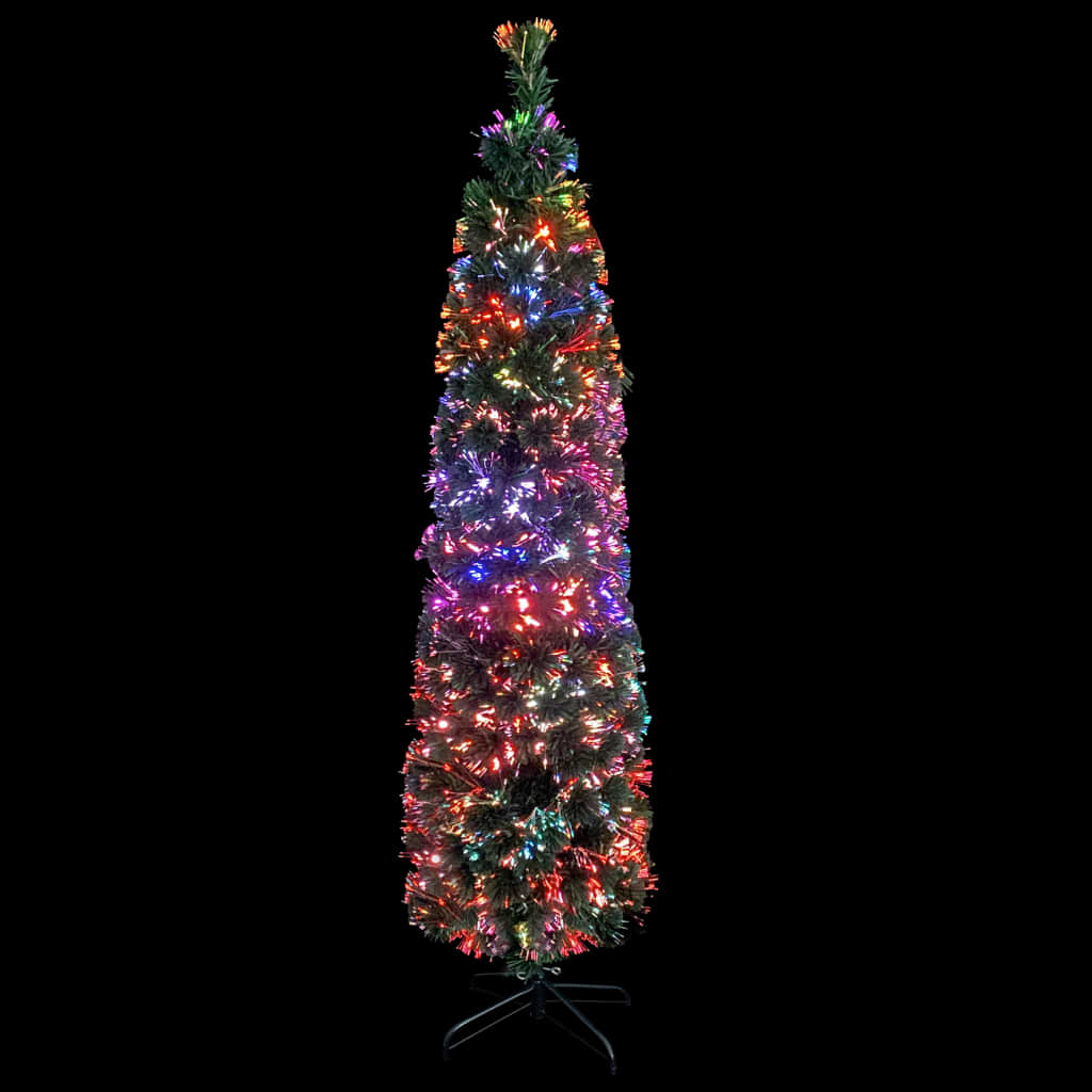 Vidaxl kunstkerstboom met standaard klein 120 cm glasvezel