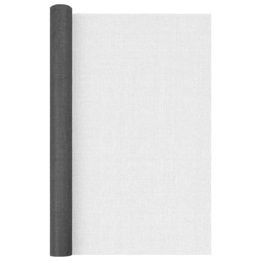 Vidaxl gaas 60x500 cm glasvezel zwart
