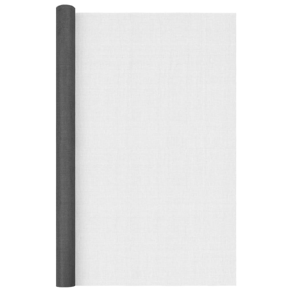 Vidaxl gaas 80x500 cm glasvezel zwart