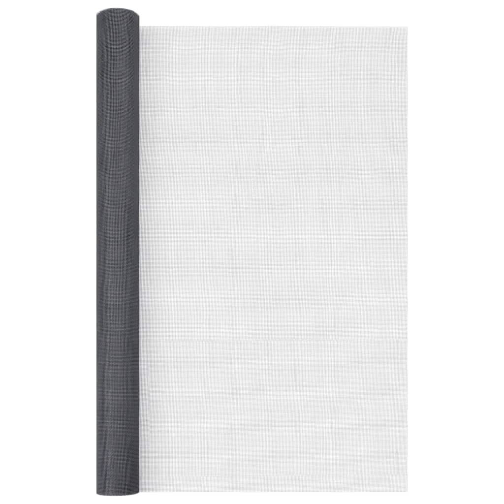 Vidaxl gaas 60x500 cm glasvezel grijs