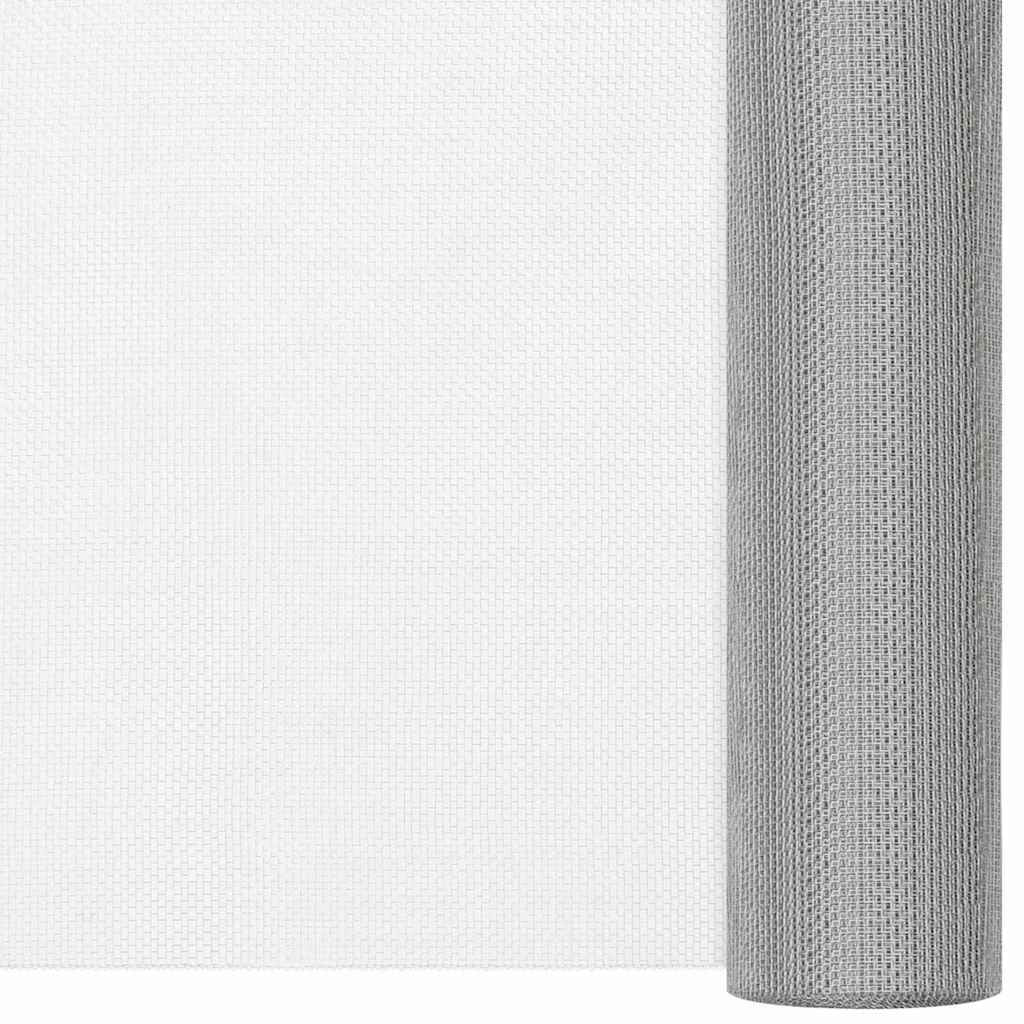 Vidaxl gaasjes 112 x 1000 cm mesh rvs 201 zilver