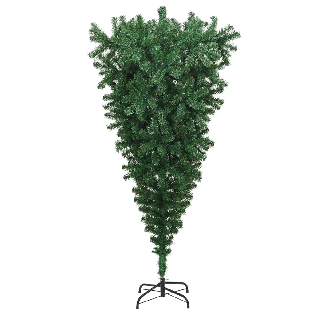 VidaXL Kunstkerstboom verkregen met standaard 210 cm groen