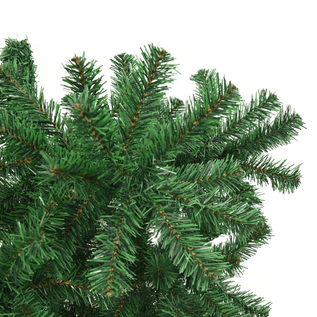 VidaXL Kunstkerstboom verkregen met standaard 210 cm groen