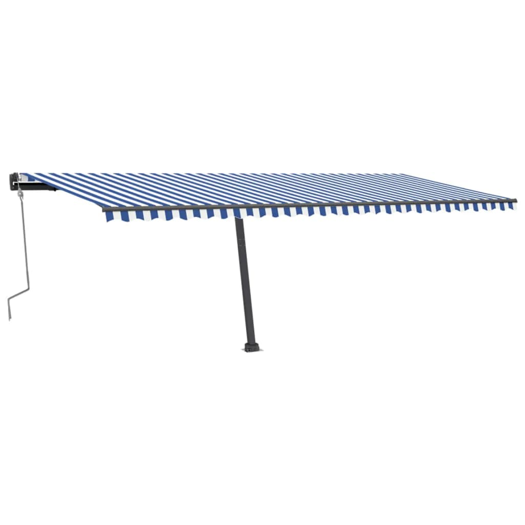 VidaXL Luifel handmatig uittrekbaar met LED 600x300 cm