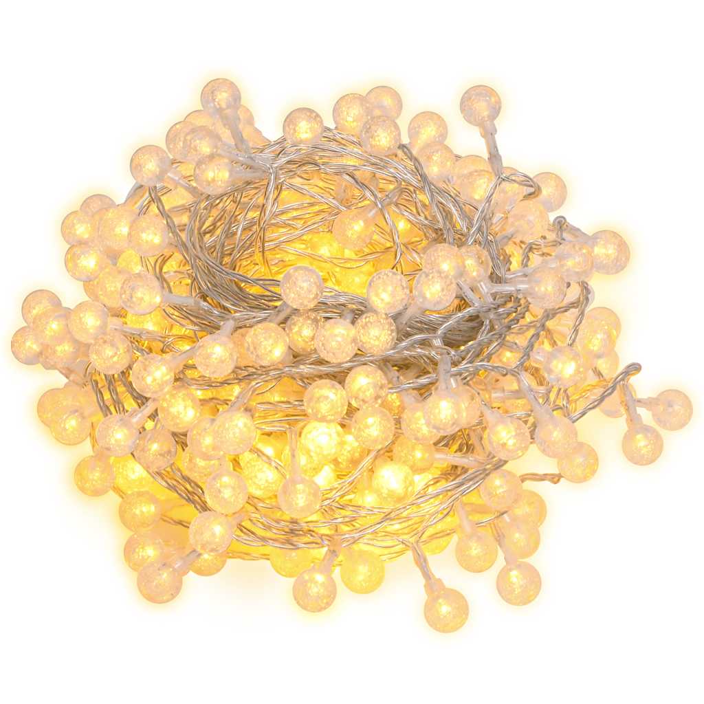 Vidaxl lichtsnoer met 200 led's 8 functies warmwit 20 m