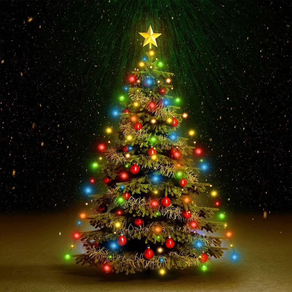 Vidaxl kerstboomverlichting met 150 led's meerkleurig net 150 cm