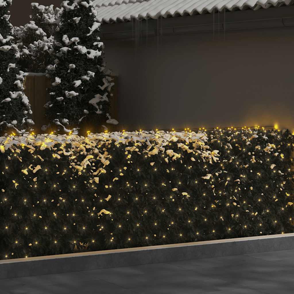 Vidaxl kerstnetverlichting 544 led's binnen en buiten 4x4m warmwit
