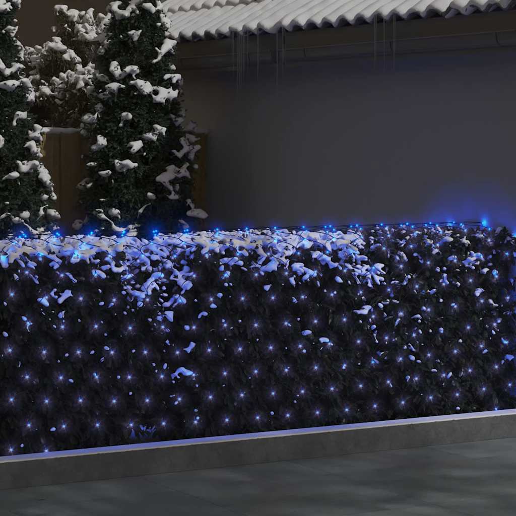 Vidaxl kerstnetverlichting 544 led's binnen en buiten 4x4m blauw