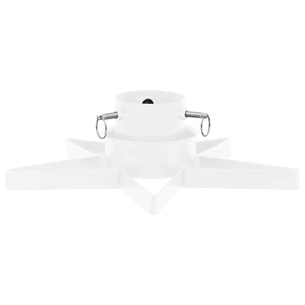 Vidaxl kerstboomstandaard 47x47x13,5 cm wit