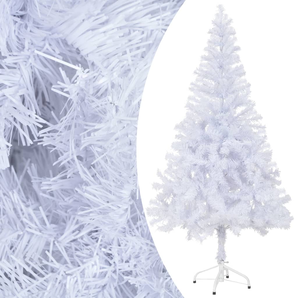 VidaXL Kunstkerstboom met verlichting en kerstballen 230 takken 120 cm