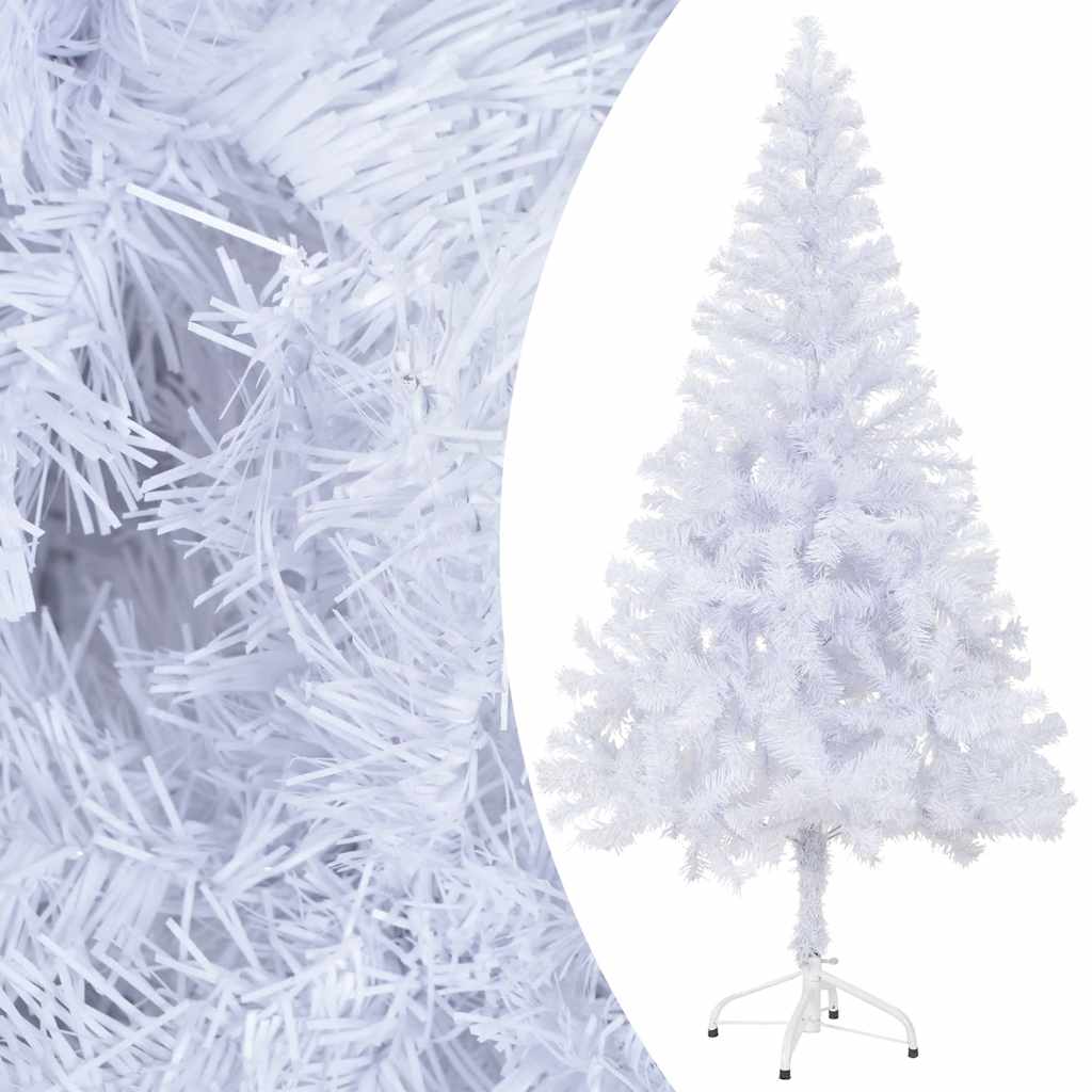 Vidaxl kunstkerstboom met verlichting en kerstballen 230 takken 120 cm