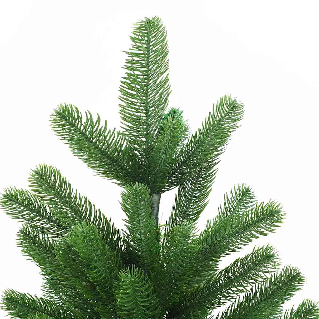 Vidaxl kunstkerstboom met verlichting en kerstballen 150 cm groen