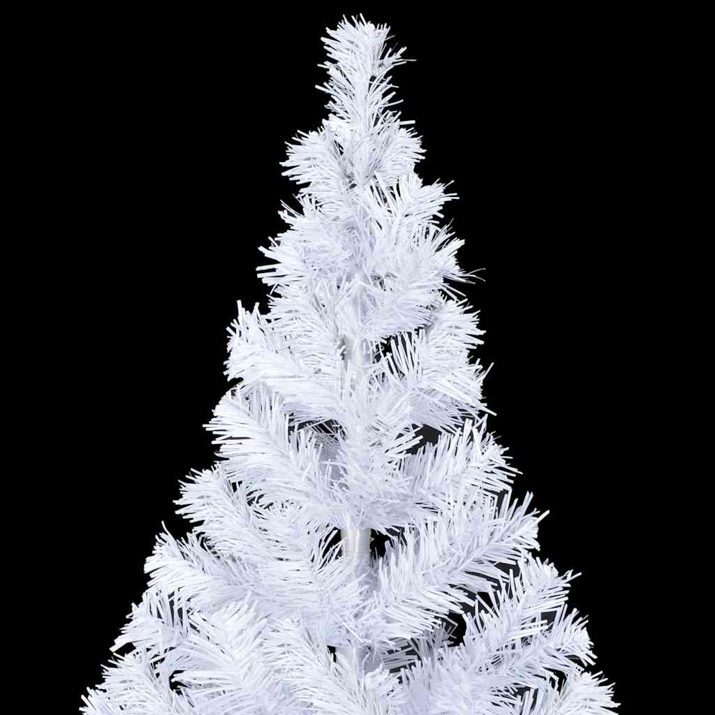 Vidaxl kunstkerstboom met verlichting en kerstballen 910 takken 210 cm