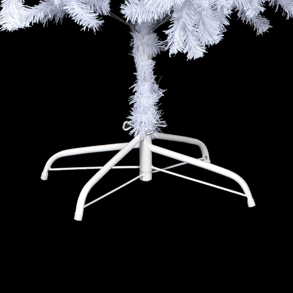 VidaXL Kunstkerstboom met verlichting en kerstballen 910 takken 210 cm