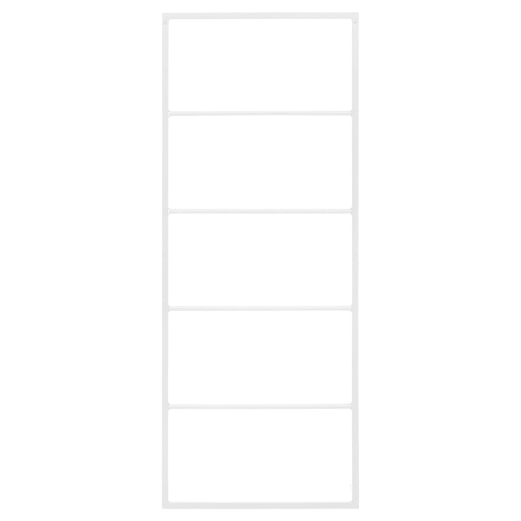 Vidaxl handdoekenrek wit 45x10x115 cm staal