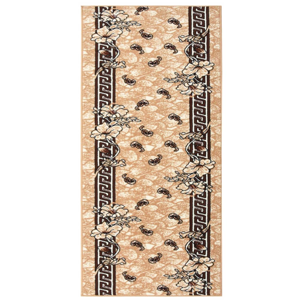 VidaXL Tapijtloper 100x200 cm BCF beige
