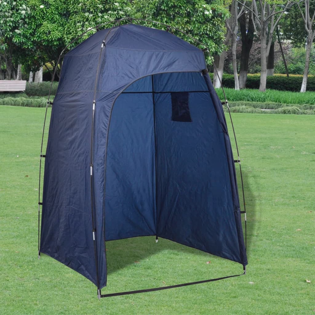 VidaXL Kampeertoilet met tent draagbaar 10 + 10 L