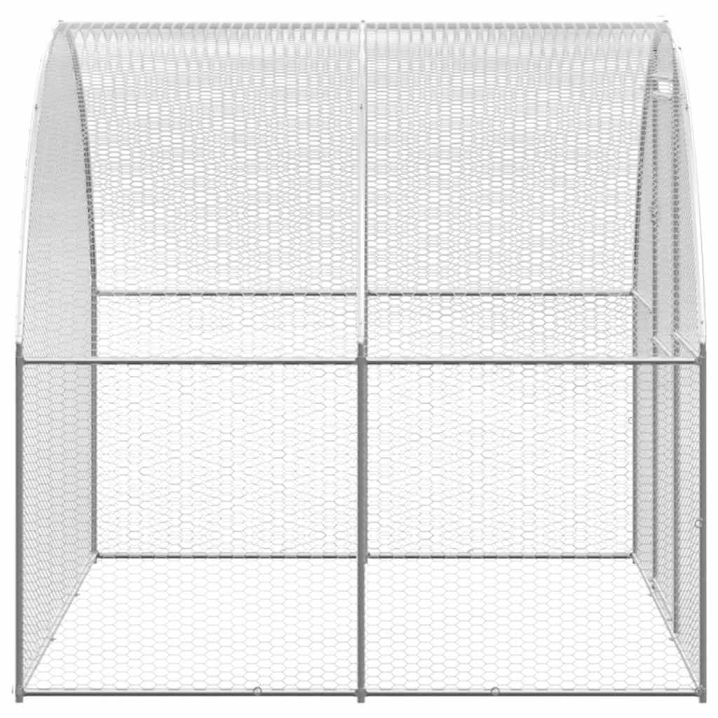 Vidaxl kippenren 3x2x2m gegalvaniseerd staal