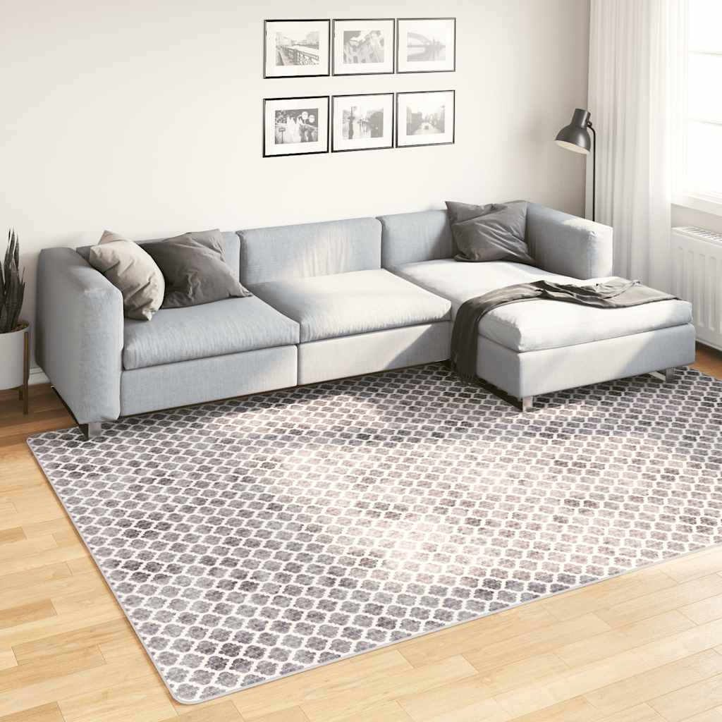 Vidaxl vloerkleed wasbaar antislip 190x300 cm meerkleurig