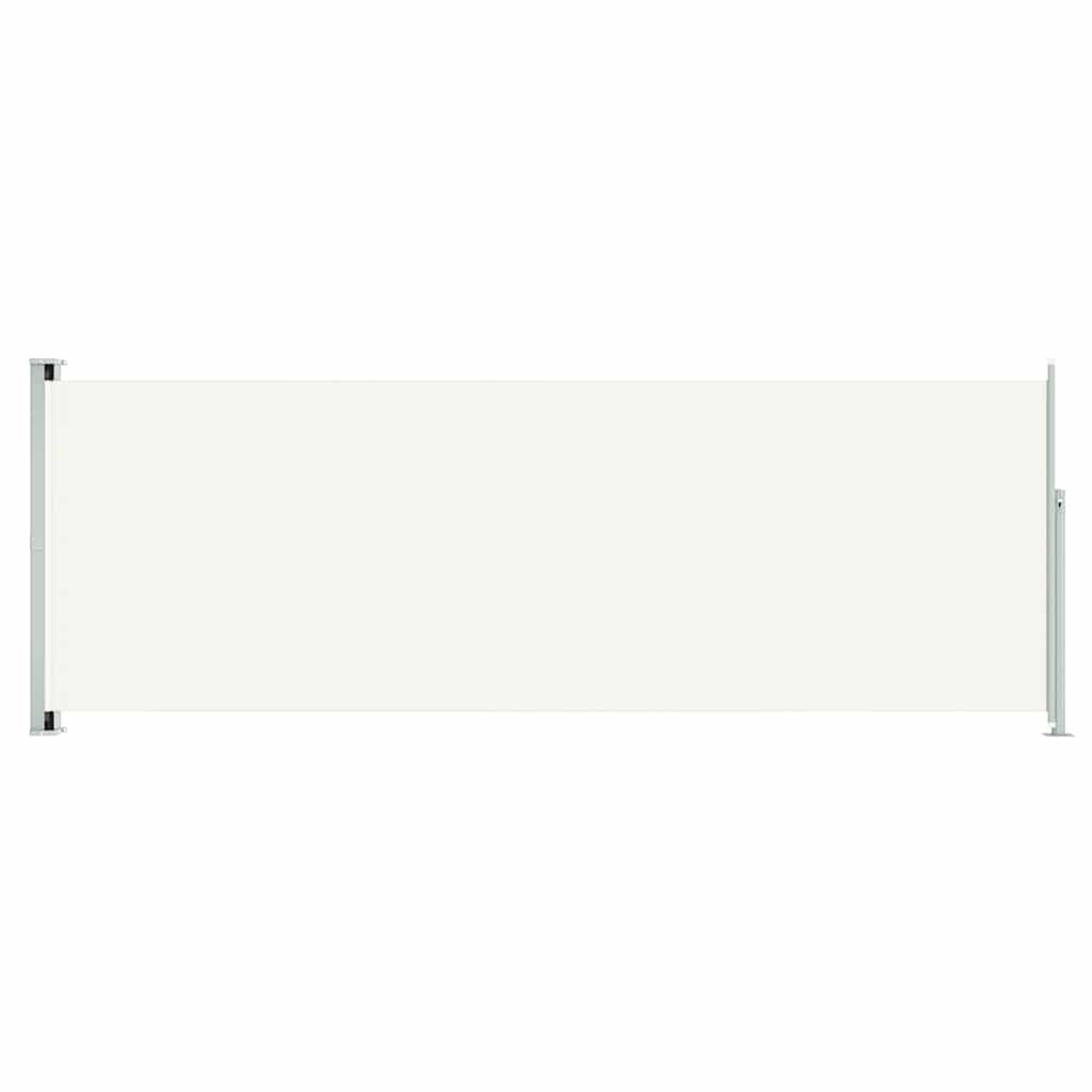 Vidaxl tuinscherm uittrekbaar 220x600 cm crème