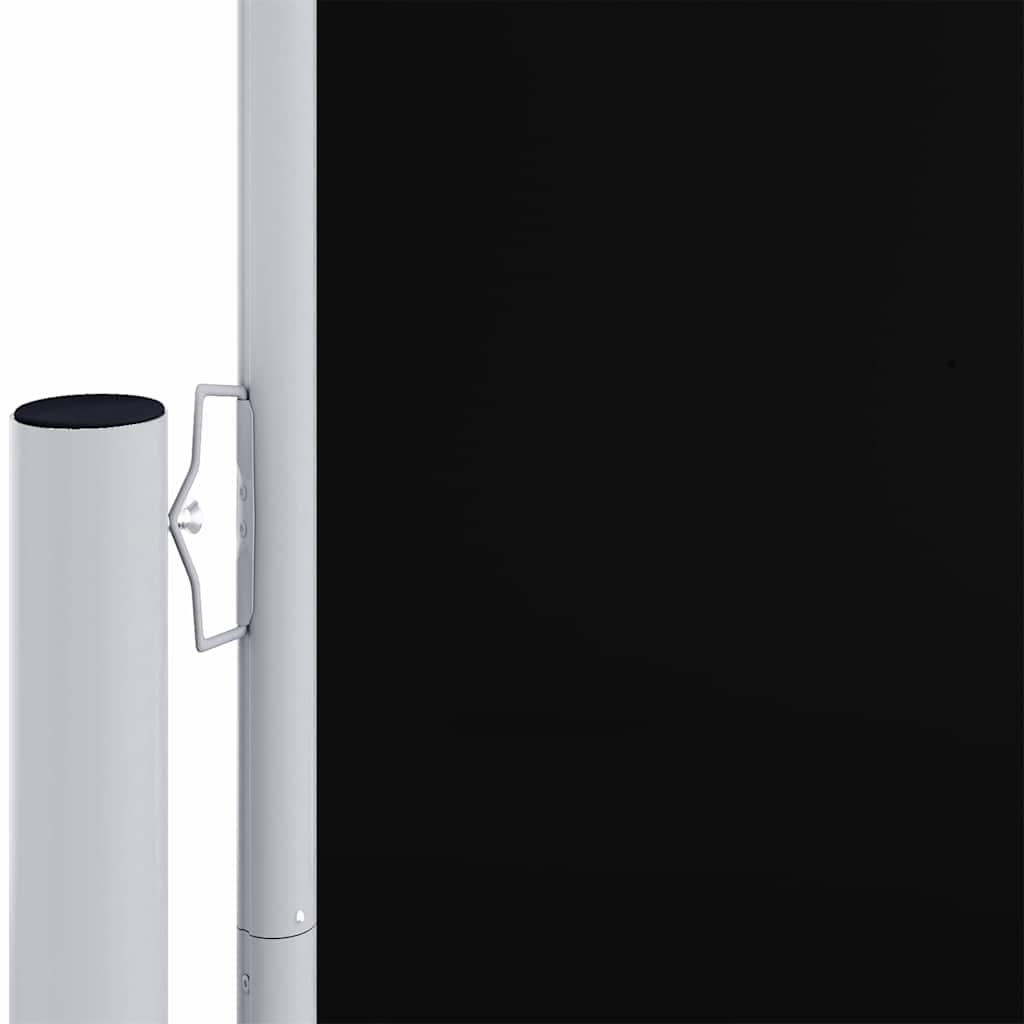 Vidaxl windscherm uittrekbaar 220x1200 cm zwart