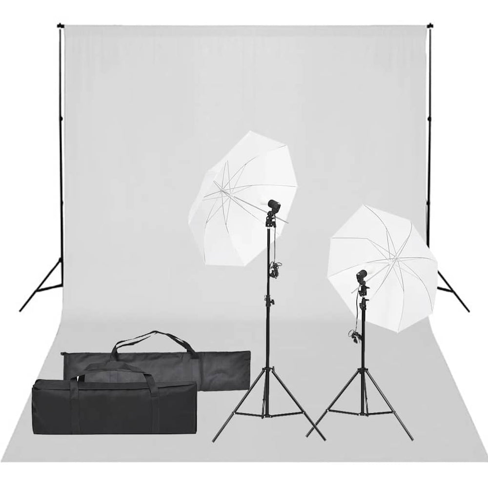 Vidaxl fotostudioset met verlichtingsset en achtergrond
