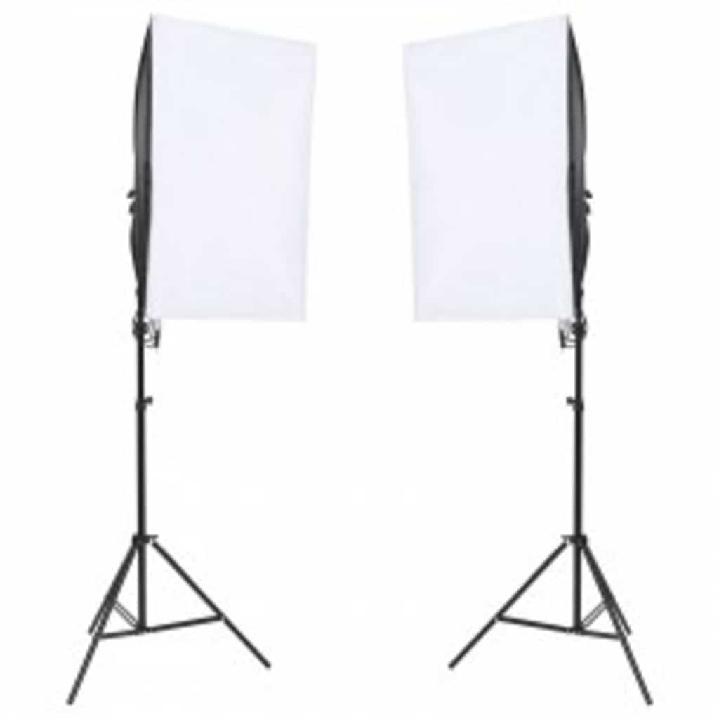 Vidaxl fotostudioset met verlichtingsset, achtergrond en reflector