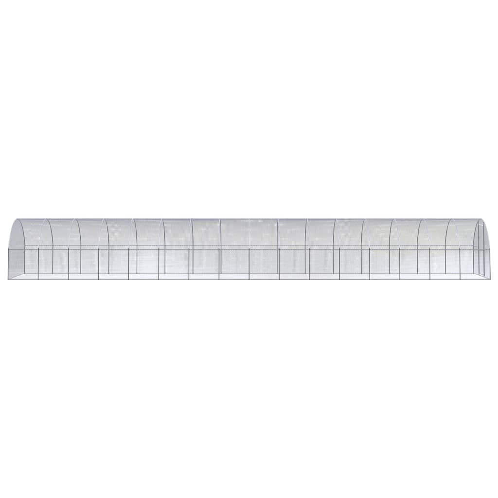 VidaXL Kippenren 3x16x2m gegalvaniseerd staal