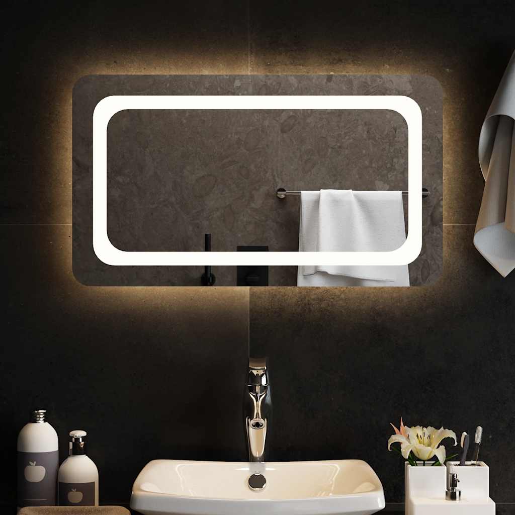Vidaxl badkamerspiegel led 70x40 cm