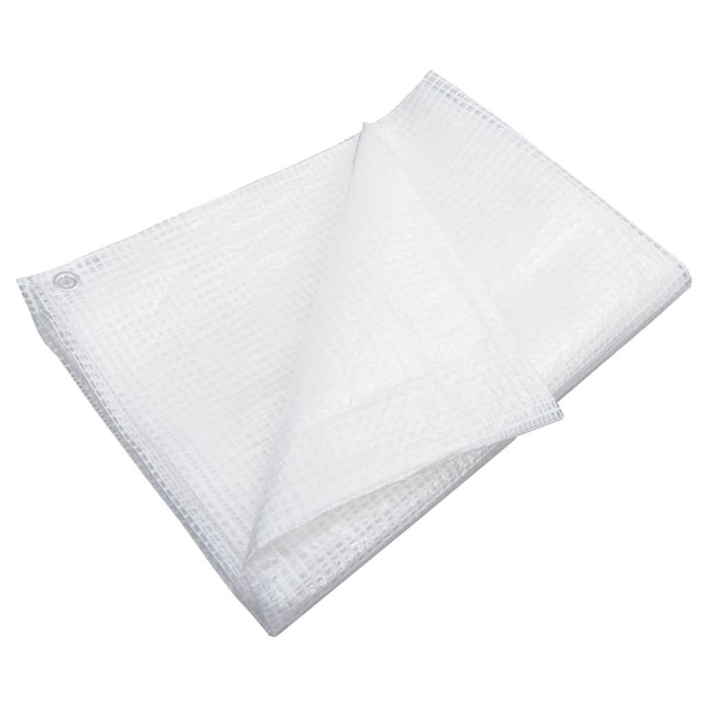 Vidaxl dekzeil leno 140 g m²6x12 m wit