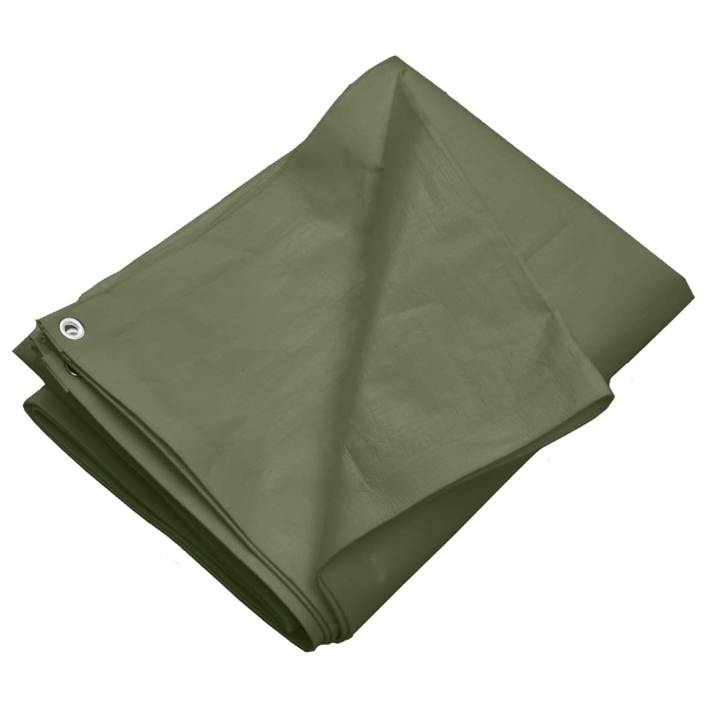 Vidaxl dekzeil 260 g m² 6x8 m hdpe groen