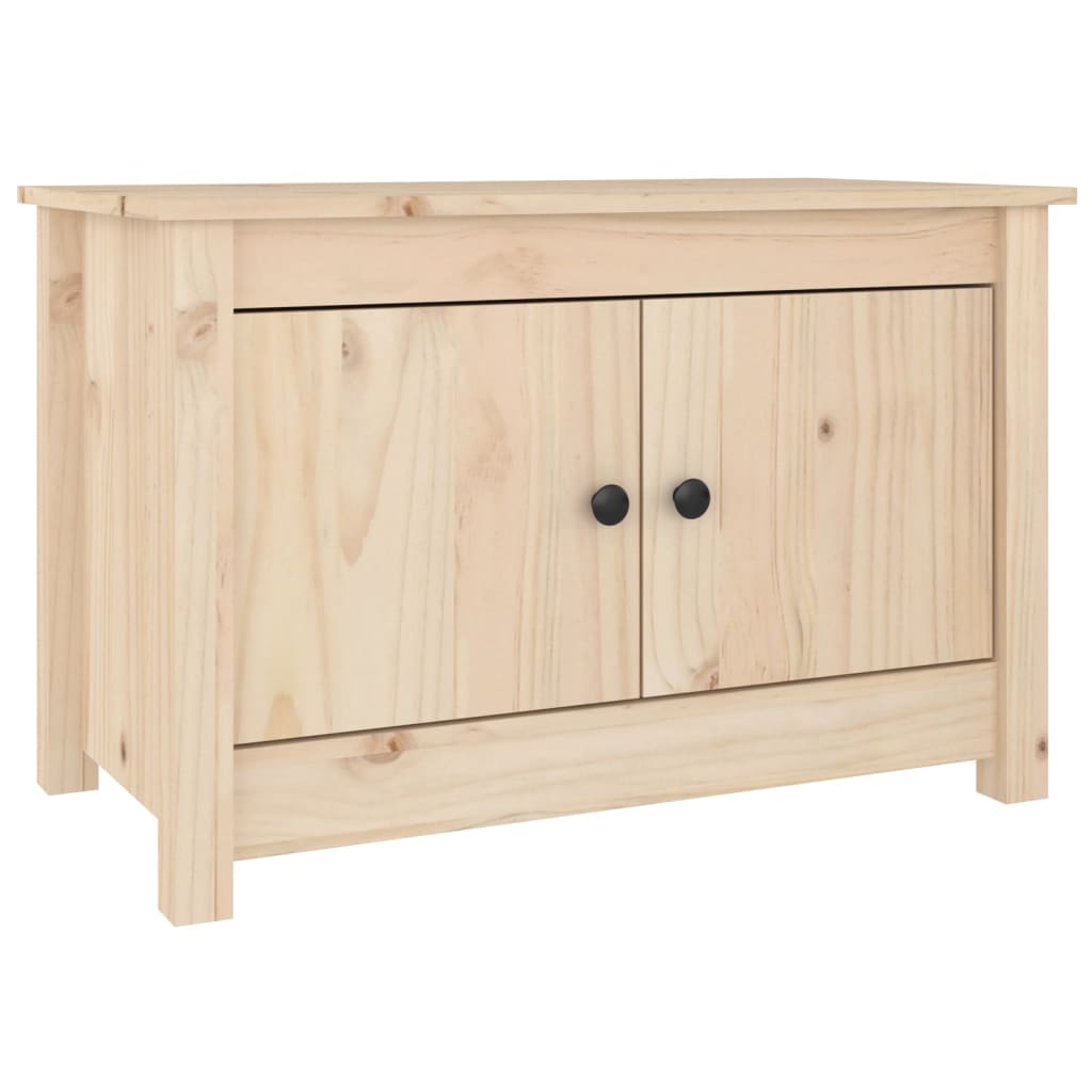 VidaXL Schoenenkast 70x38x45,5 cm massief groenhout