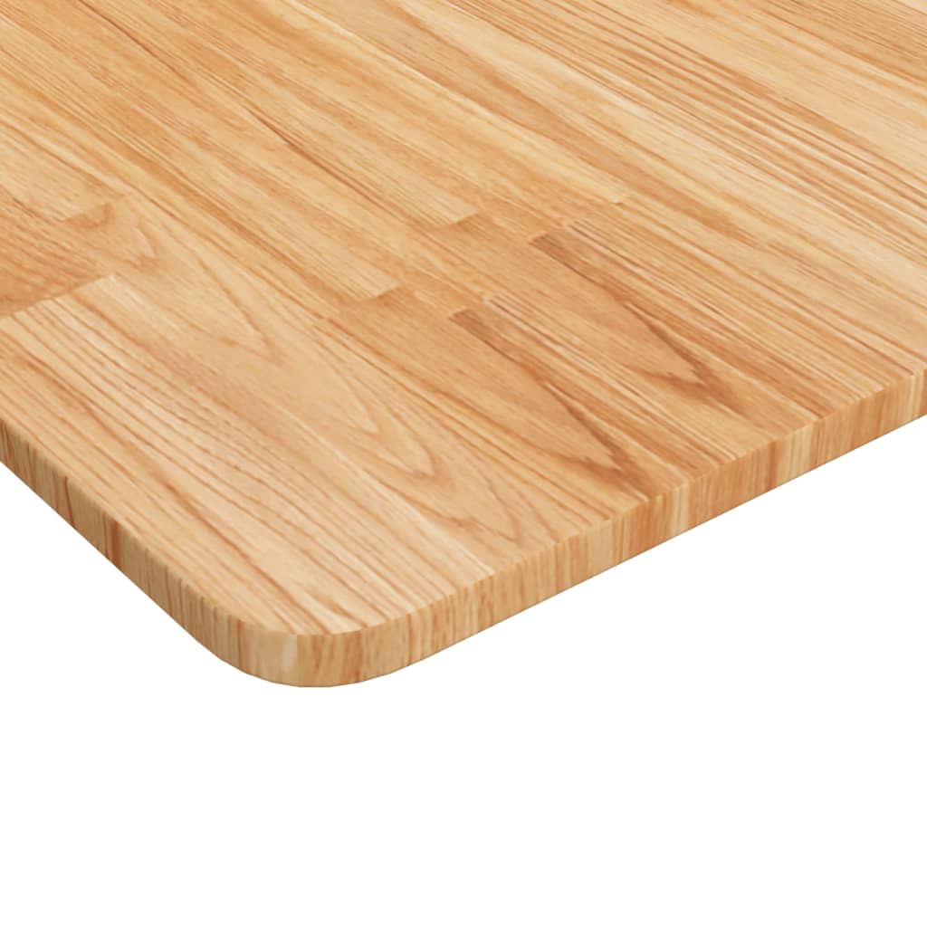 Vidaxl wastafelblad 60x40x1,5cm massief hout lichtbruin