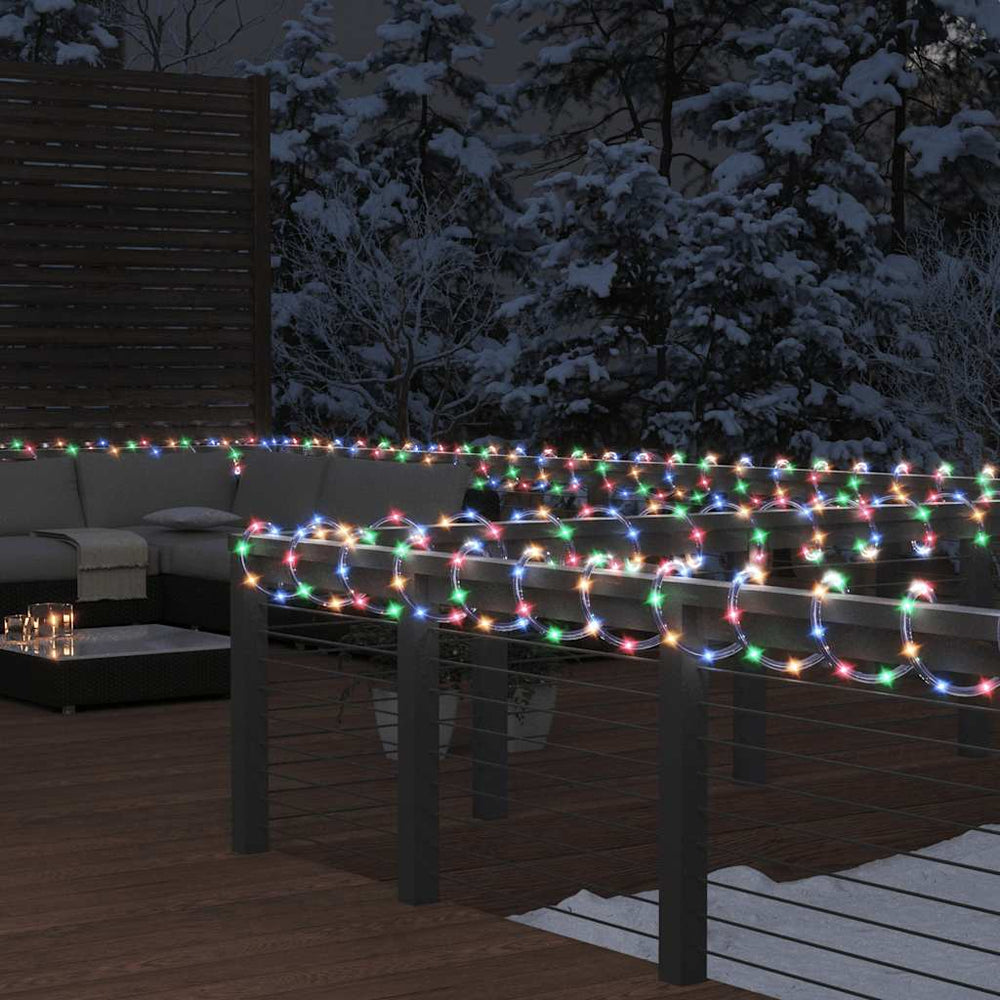 Vidaxl lichtslinger met 1200 led's meerkleurig 5 m pvc