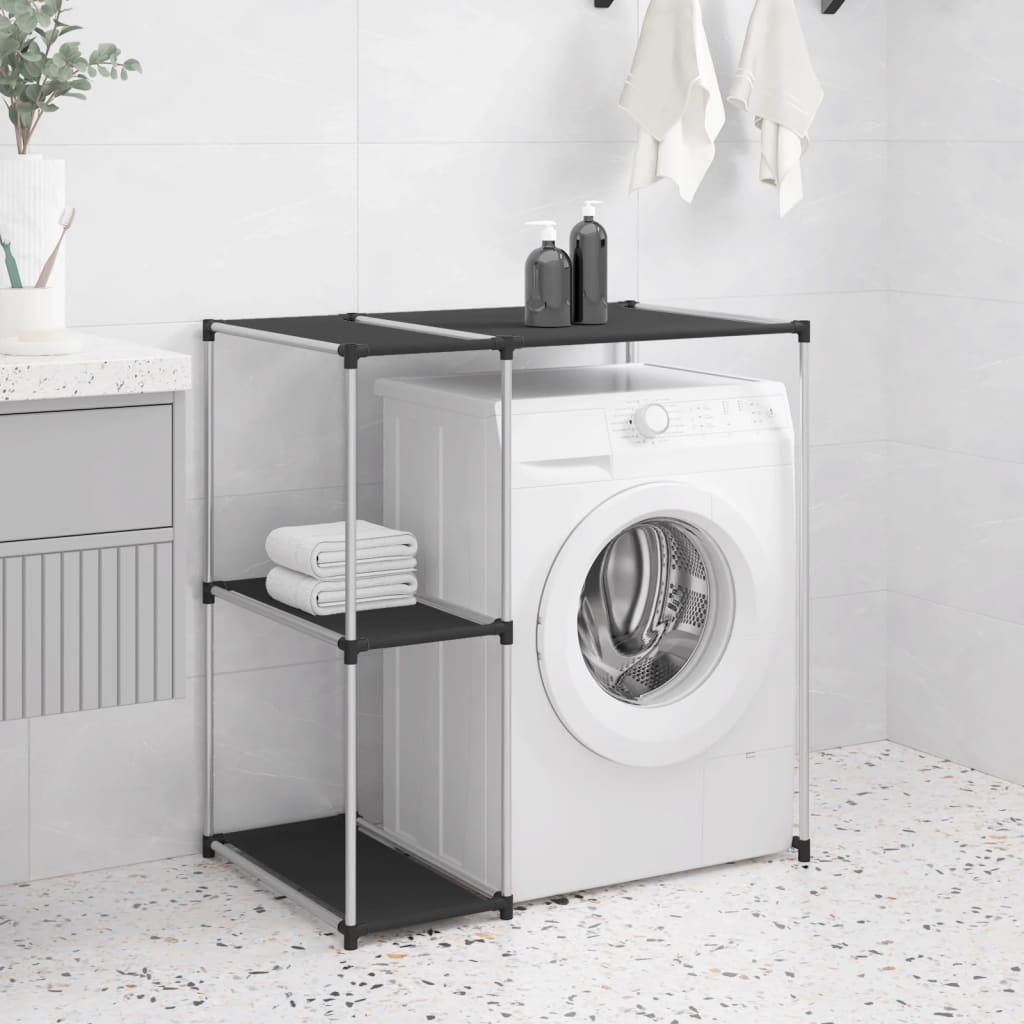 Vidaxl opbergrek voor boven wasmachine 87x55x90,5 cm ijzer