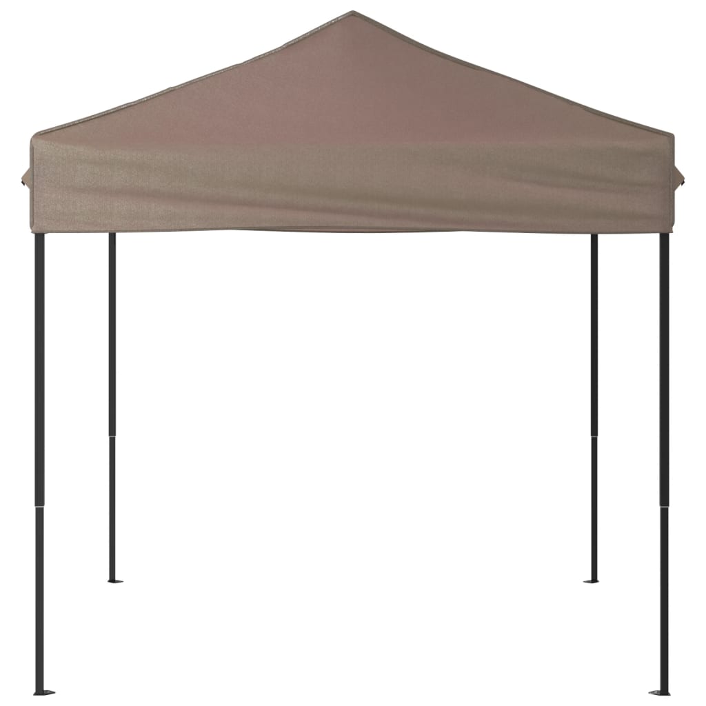 Vidaxl partytent inklapbaar 2x2m taupe